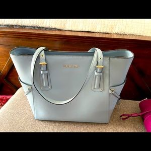NWOT Michael Kors Tote Light Blue
